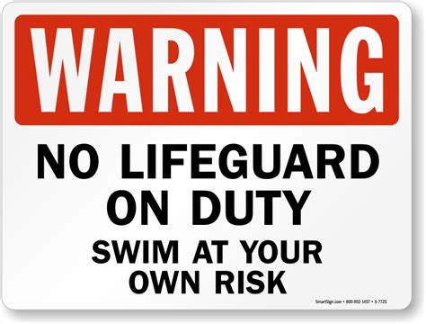 There Are No Lifeguards 